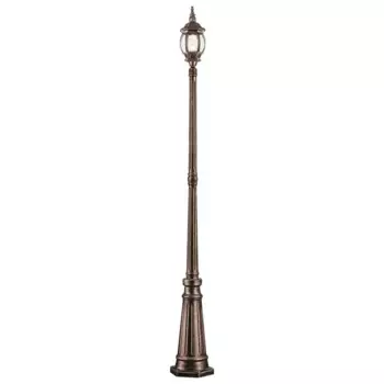 Столб уличный 8111/PL8111 цвет черное золото