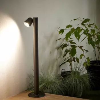 Фонарный столб уличный Inspire Philly 100 см цвет черный