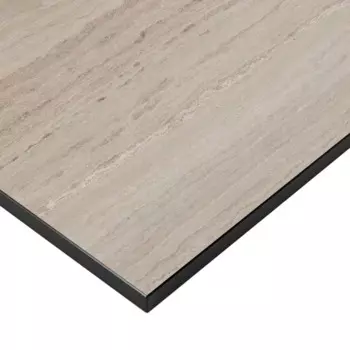 Столешница кухонная Alternative серии Травертин Римский 120x80x1.6 см HPL-пластик цвет коричнево-бежевый
