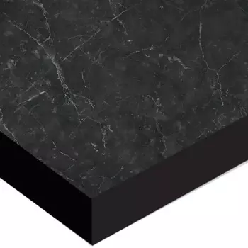 Столешница кухонная серии Даркстоун 240x60x1.9 см ДСП цвет черный