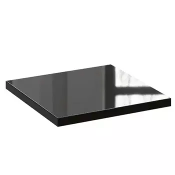 Столешница в ванную Kvadro KV60X60C 60x60 см литьевой мрамор цвет черный