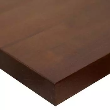 Столешница в ванную Термодерево 60x47 см цвет тёмное дерево