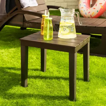 Столик для шезлонга «Прованс» 40x30 см цвет шоколад