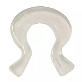 Стопор для дверей «Подкова» силикон цвет прозрачный 2 шт.