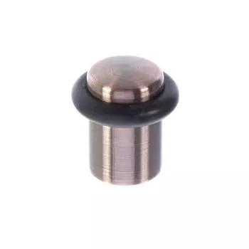 Стопор дверной Apecs DS-0013-AC, металл, цвет антик медь