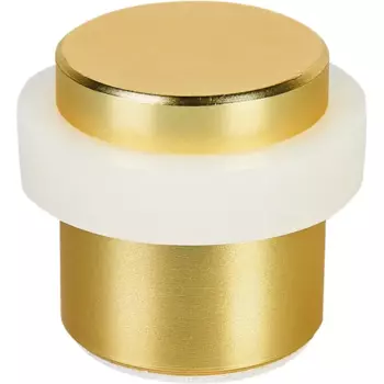 Стопор дверной Inspire ПВХ цвет латунь 2 шт.