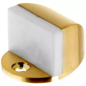 Стопор дверной Palladium 01 с винтовым креплением ЦАМ цвет матовое золото