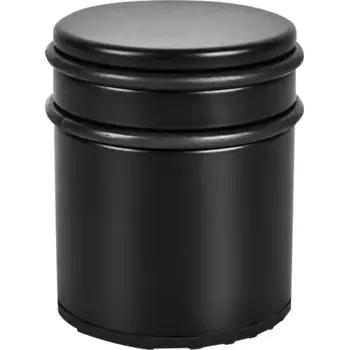 Стопор дверной ПВХ цвет матовый черный