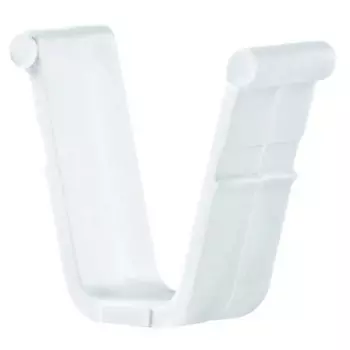 Стопор Inspire ПВХ цвет белый 10x20 мм 2 шт.