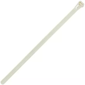 Стяжка кабельная многоразовая Европартнер PRM 7.5x200 мм нейлон цвет белый 50 шт.