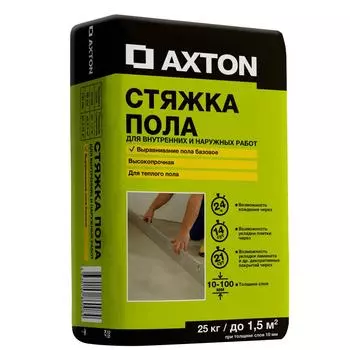 Стяжка пола Axton 25 кг