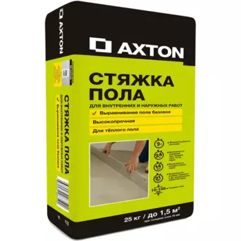 Стяжка пола Axton 25 кг