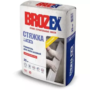 Стяжка пола Brozex HF 40 25 кг