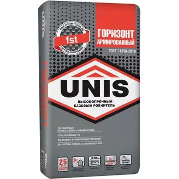 Стяжка пола Unis Горизонт 25 кг