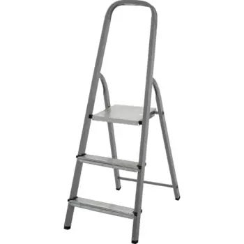 Стремянка Новая Высота Kroft 1150 3 ступени сталь