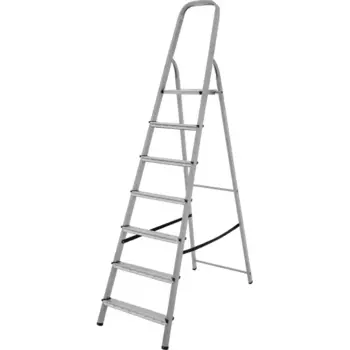 Стремянка Новая Высота Kroft 1150 7 ступеней сталь