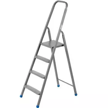 Стремянка стальная Ladderbel STR-ST-4 4 ступени, максимальная нагрузка 150 кг