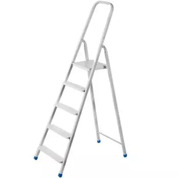 Стремянка стальная Ladderbel STR-ST-5 5 ступеней, максимальная нагрузка 150 кг