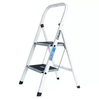 Стремянка стальная Dilwis 2 ступени 511-2LM, максимальная нагрузка 150 кг