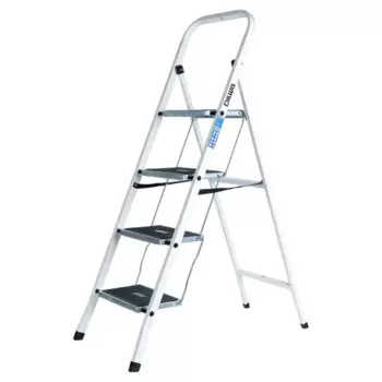 Стремянка стальная Dilwis 4 ступени 511-4LM, максимальная нагрузка 150 кг
