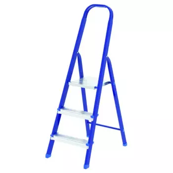 Стремянка стальная с алюминиевыми ступенями 3 ступени