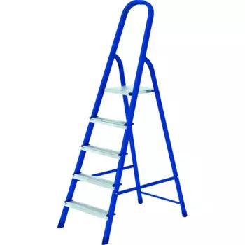 Стремянка стальная с алюминиевыми ступенями 5 ступеней