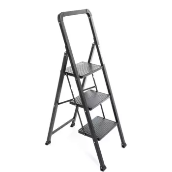 Стремянка стальная Zalger 3 ступени, максимальная нагрузка 150 кг