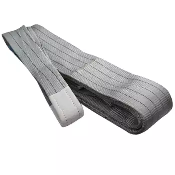 Строп текстильный двухпетлевой 4 тонны 4 м цвет серый