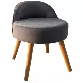 Стул на деревянных ножках DMR1952 43 см цвет серый