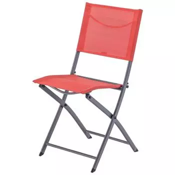 Стул Naterial Emys Origami складной 52x42x83 см сталь красный