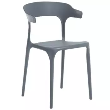 Стул Roero 48x74x46.5 см полипропилен цвет серый