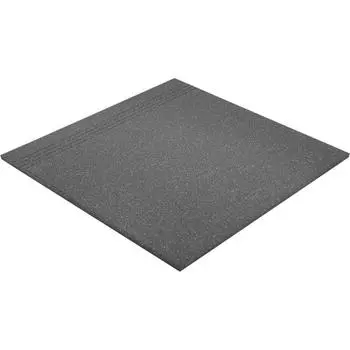 Ступень EG10, 30х30 см керамогранит цвет чёрный