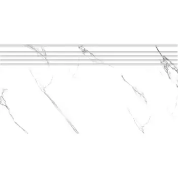 Ступень Grasaro Softmarble G-690-CR 29.4x60 см цвет белый 6 шт.