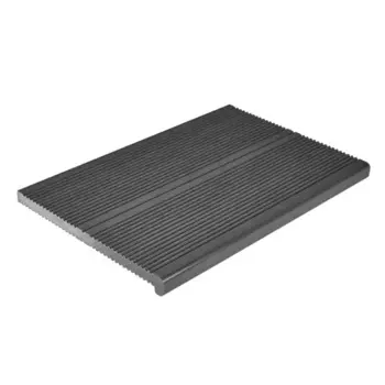 Ступень Groentec прямая ДПК 320x30x3000 мм цвет серый