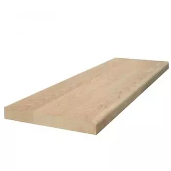 Ступень прямая цельноламельная бук 40x300x1000 мм