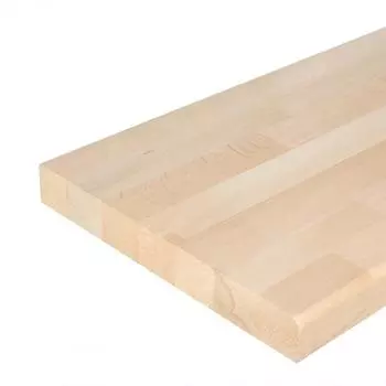 Ступень прямая цельноламельная бук 40x300x1200 мм