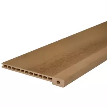 Ступень прямая пустотелая ДПК CM Decking Stair 34.5x200 см цвет дуб