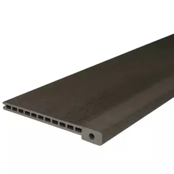 Ступень прямая пустотелая ДПК CM Decking Stair 34.5x200 см цвет венге