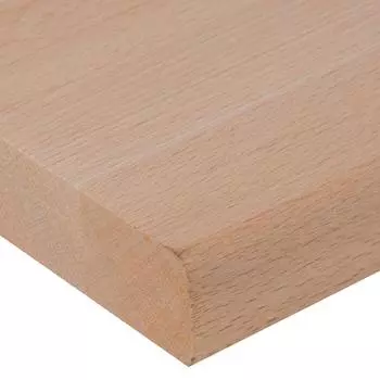 Ступень забежная цельноламельная бук 40x500x900 мм