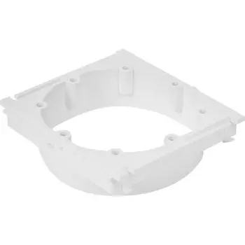 Суппорт для розетки LK45 60 мм на винтах цвет белый