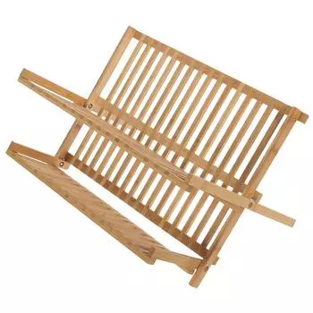 Сушилка для посуды BAO, 44.5x40x26 см, бамбук