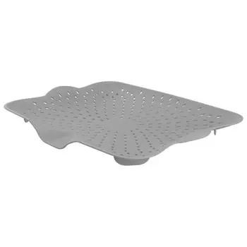 Сушилка-поддон в мойку 26.8x3.6x34.5 см полипропилен цвет серый