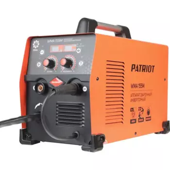 Сварочный аппарат инверторный Patriot WMA 155M, 160 А, до 4 мм