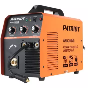 Сварочный аппарат инверторный Patriot WMA 205MQ, 160 А, до 4 мм