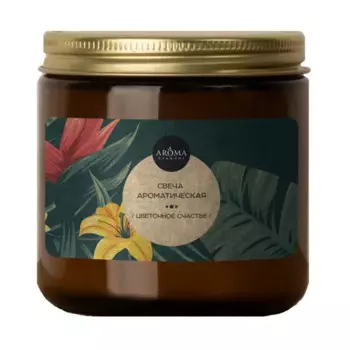 Свеча ароматизированная Цветочное счастье 7 см