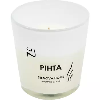 Свеча ароматизированная Pihta зеленая 8.5 см