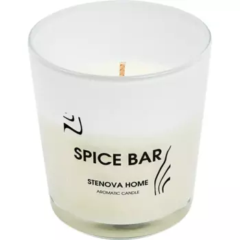 Свеча ароматизированная Spice Bar оранжевая 8.5 см