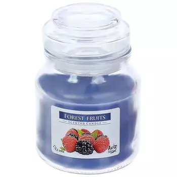 Свеча ароматизированная в банке «Лесные ягоды»