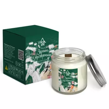 Свеча ароматизированная Зимнее настроение 90 г