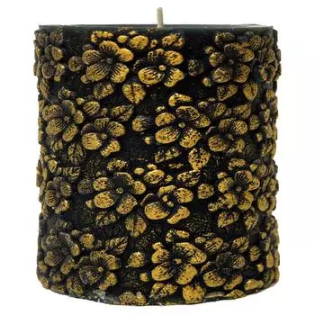 Свеча «Матиолла» большая, цвет чёрный